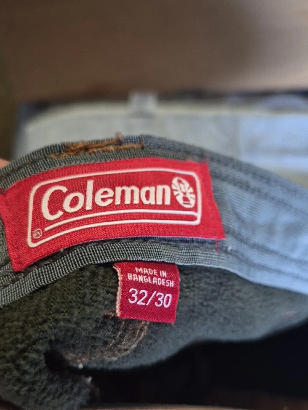 Coleman Caramel/Tan Utility Canvas Pants